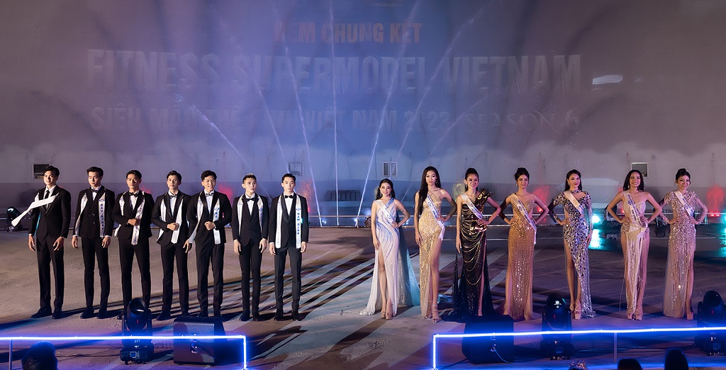 Chung kết Fitness Supermodel Vietnam 2023 trên Hồ Mây Park Gần 4.000 người xem 
