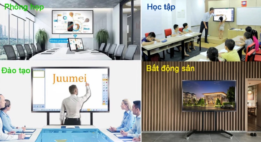 Cho thuê màn hình tương tác thông minh 65 inch