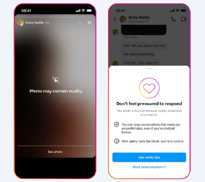 Instagram tung ra các tính năng an toàn mới để bảo vệ thanh thiếu niên khỏi nạn tống tiền tình dục