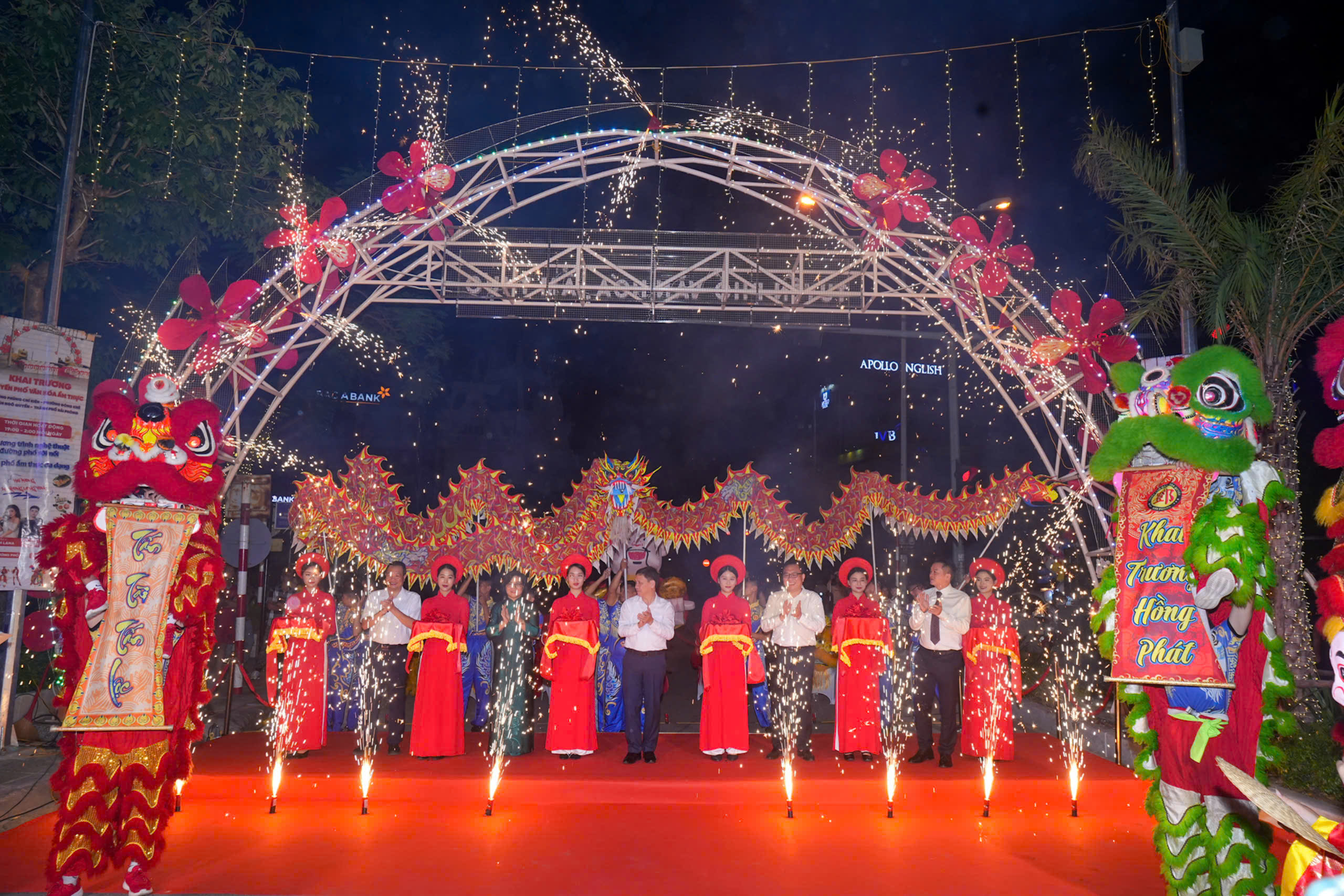 Khai trương Tuyến phố Văn hoá, ẩm thực tại phố Phùng Chí Kiên, TP Hải Phòng