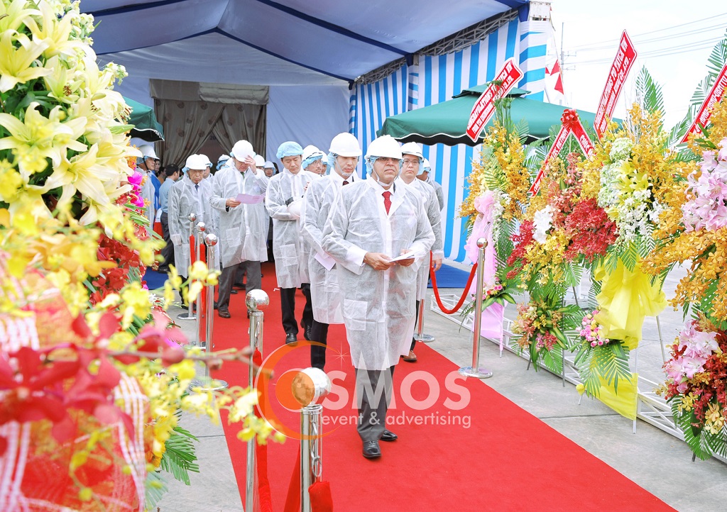 Tổ Chức Lễ Khánh Thành Nhà Máy Tayca Việt Nam Tại KCN Long Đức