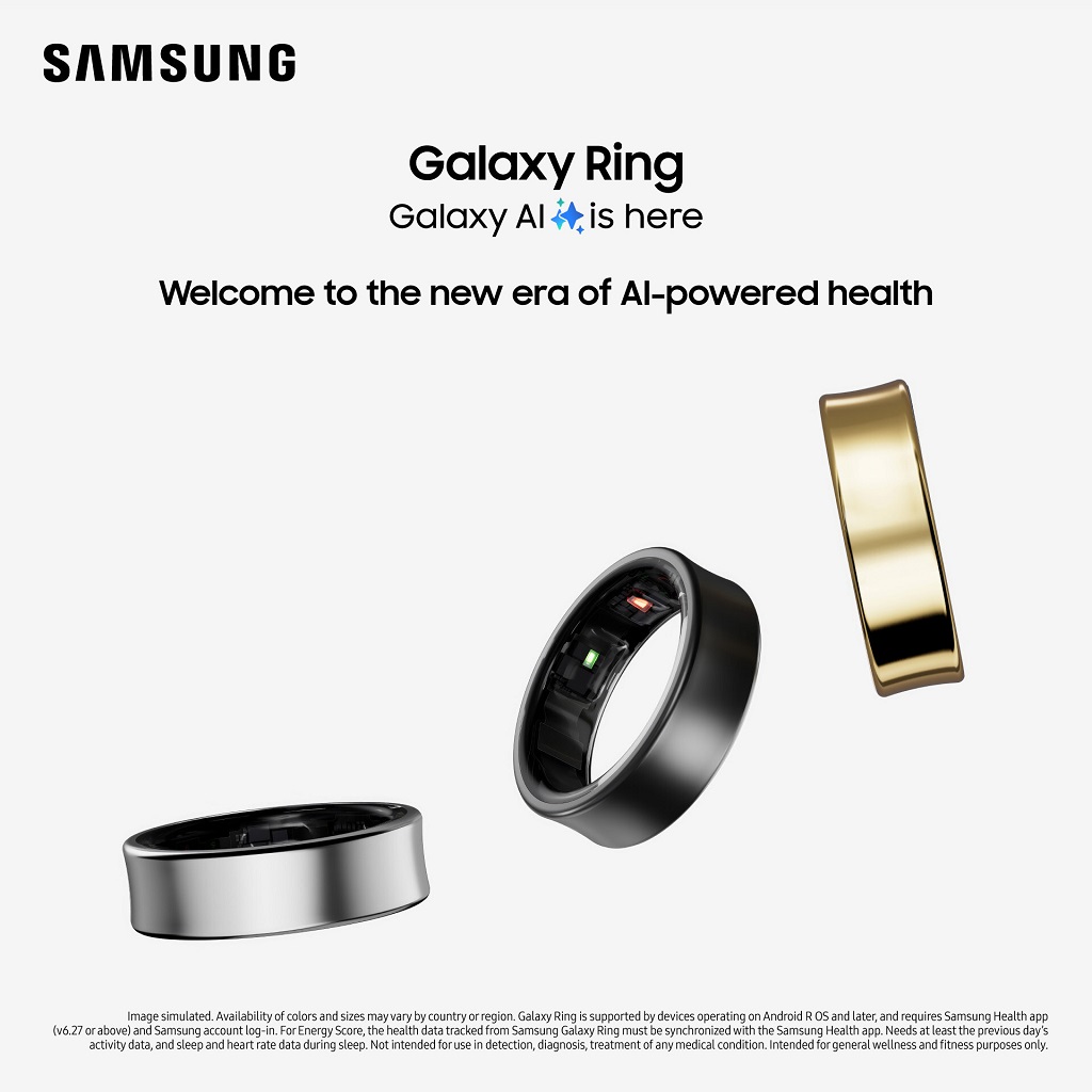 Samsung ra mắt Galaxy Ring tại UAE định nghĩa lại việc theo dõi sức khỏe và thể chất 