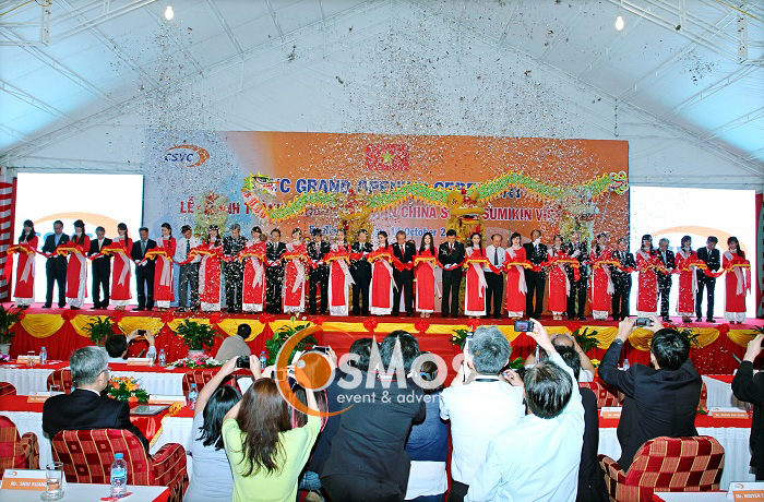 Lễ khánh thành nhà máy Công ty cổ phần China Steel Sumikin Việt Nam tại KCN Mỹ Xuân