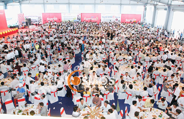 Công ty tổ chức tiệc tất niên – Gala dinner – tiệc tân niên tại Long An