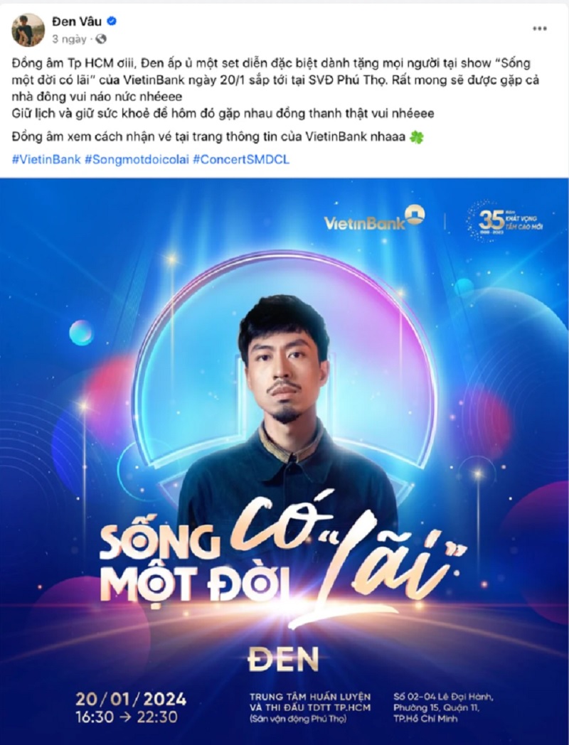 Cộng đồng mạng phát cuồng với concert có sự tham gia của Đen Vâu, Hà Anh Tuấn