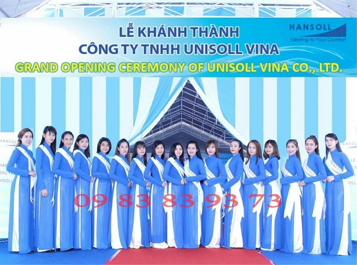 Cung cấp PG sự kiện lễ khánh thành