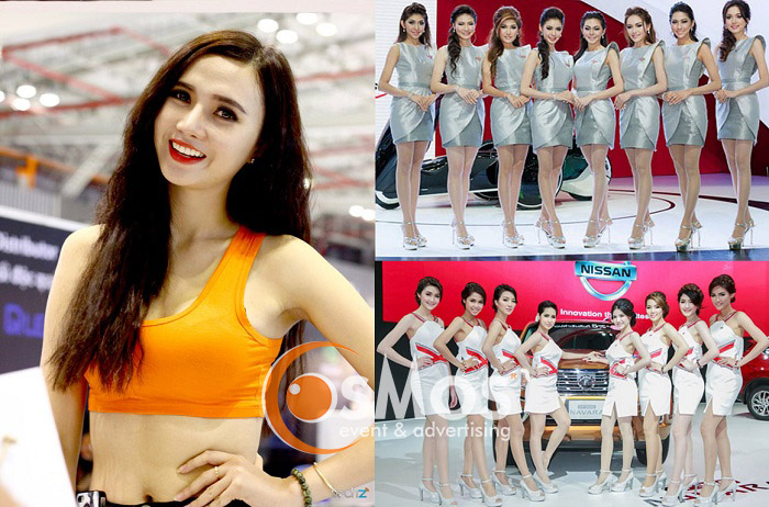 PG hội chợ triển lãm chuyên nghiệp - Cosmos Event