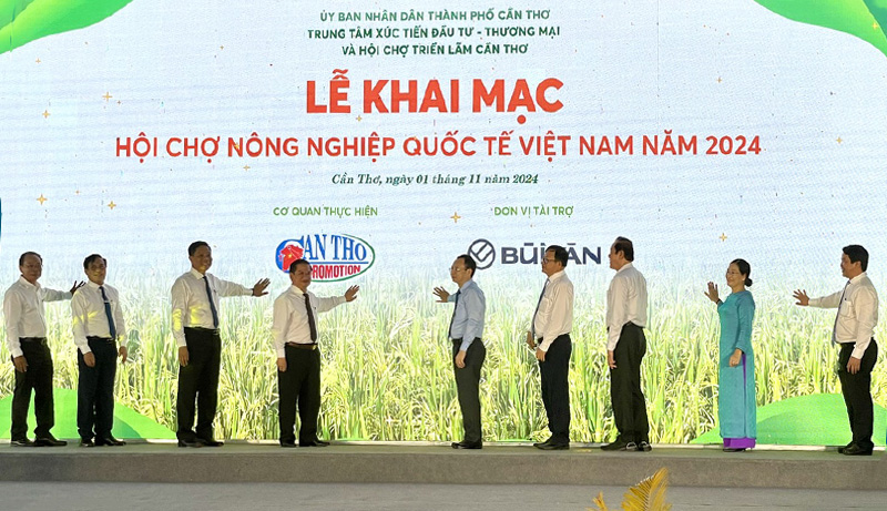 Khai mạc Hội chợ Nông nghiệp Quốc tế Việt Nam năm 2024