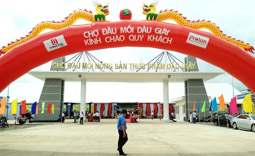 Tổ chức sự kiện khánh thành chợ đầu mối nông sản Dầu Giây