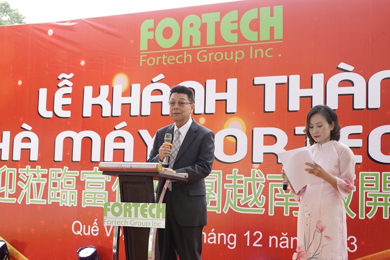 Lễ khánh thành nhà máy Fortech Việt Nam tại Bắc Ninh
