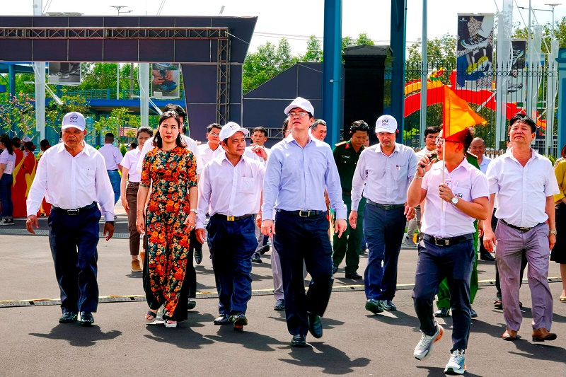 Lễ khánh thành Nhà máy giày Nam Hà Việt Nam tại Bình Thuận