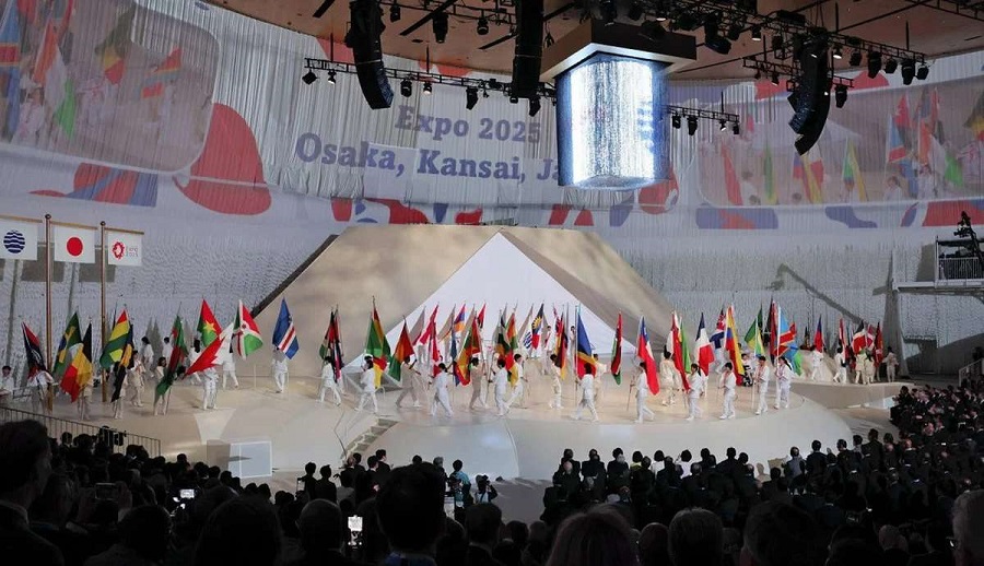 Lễ khai mạc Triển lãm Thế giới Osaka Kansai Expo 2025 chính thức diễn ra tại đảo Yumeshima