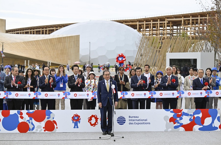 Lễ khai mạc Triển lãm Thế giới Osaka Kansai Expo 2025 chính thức diễn ra tại đảo Yumeshima