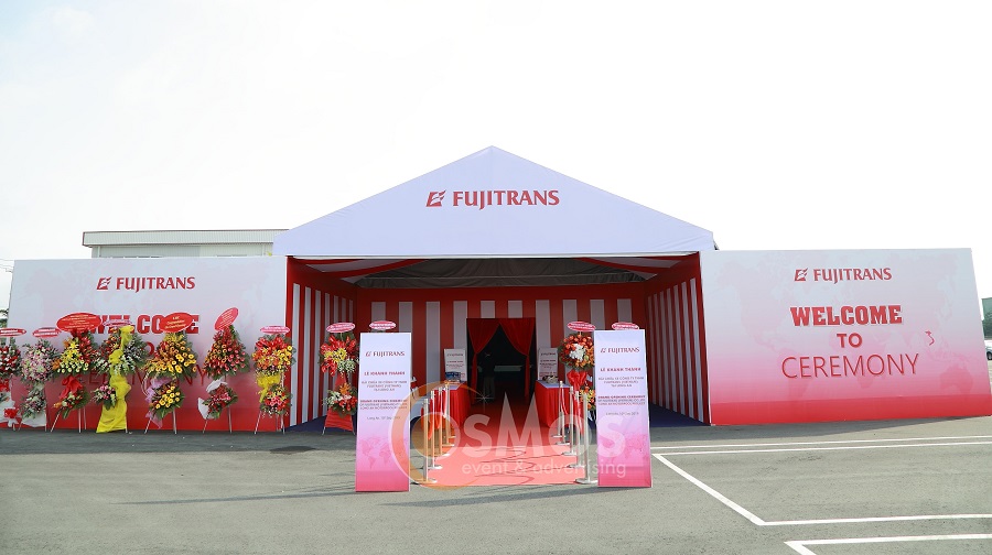 Tổ chức lễ khánh thành công ty Fujitrans Vietnam