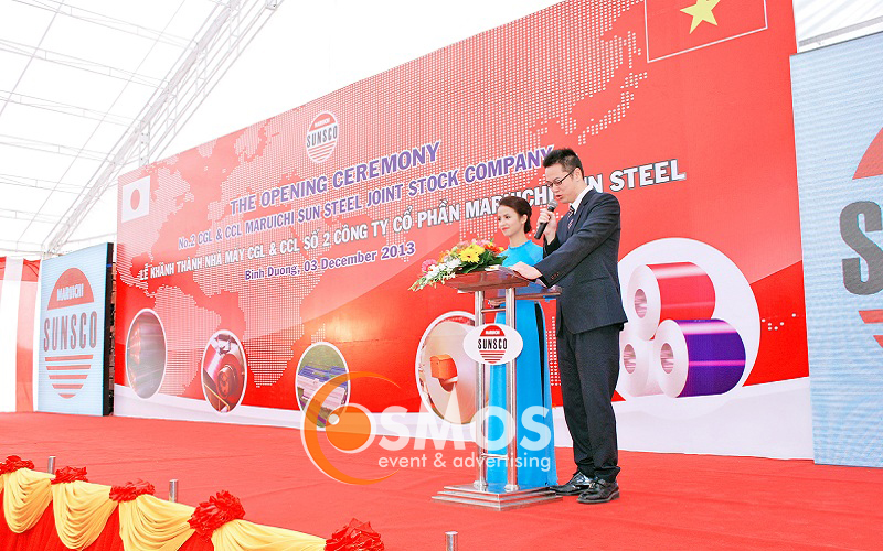 Lễ khánh thành nhà máy CGL & CCL Số 2 Công ty cổ phần Maruichi Sun Steel
