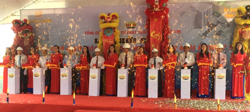 Nghu thức khởi công dự án nhà ở xã hội 01 - KĐTM Phước Long