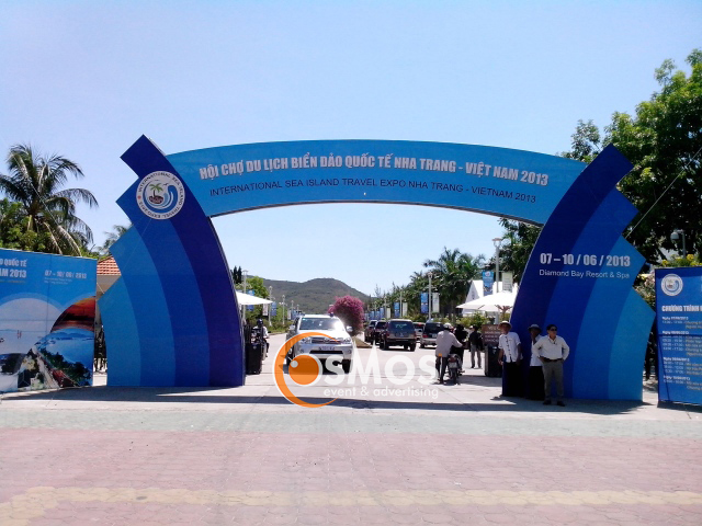 Sản xuất & thi công cổng chào mô hình theo thiết kế