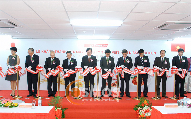 Lễ khánh thành nhà máy Công ty TNHH Nisshin Seifun tại KCN Amata