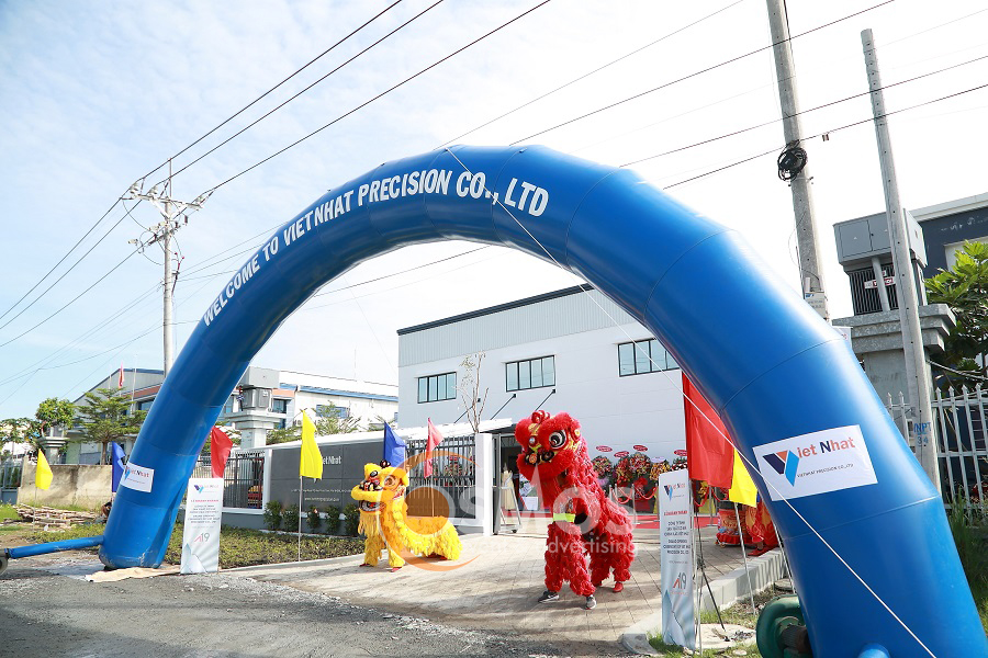 Tổ chức sự kiện khánh thành nhà máy cơ khí chính xác Việt Nhật