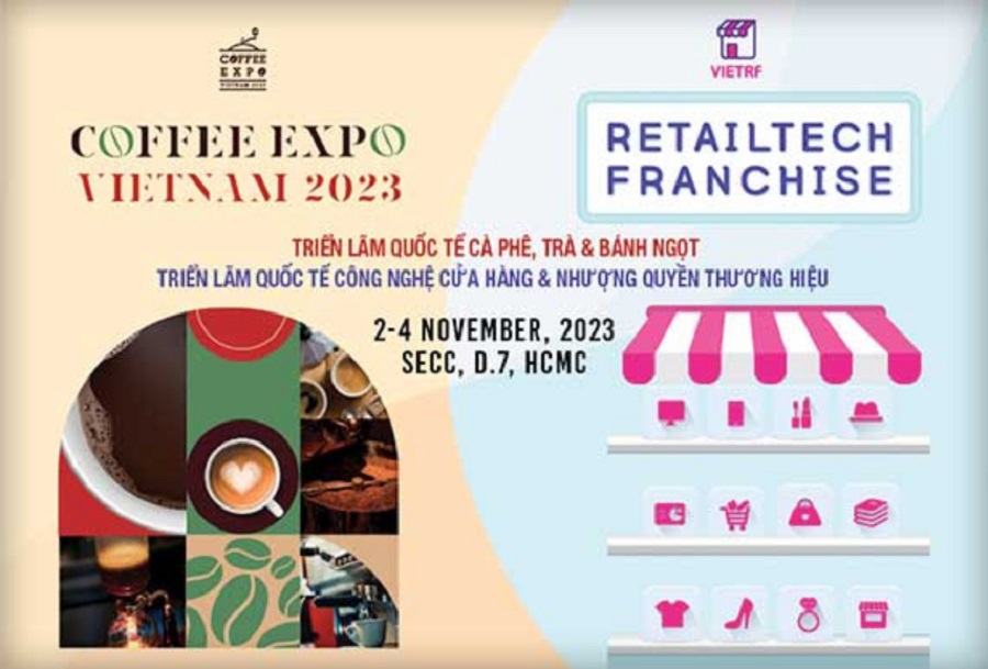 Coffee Expo Vietnam 2023 là triển lãm thương mại nổi bật nhất trong năm 2023