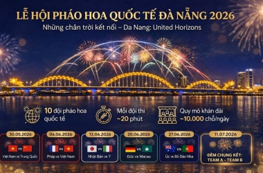 Giá vé cập nhật mới nhất Lễ hội pháo hoa quốc tế Đà Nẵng (DIFF 2026)