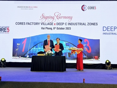 Khánh thành nhà máy Core5 Factory Village tại KCN DEEP C Hải Phòng
