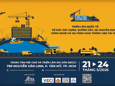 CONS & TRANS VIETNAM 2026 – Triển lãm Quốc tế về Xây dựng, Hạ tầng & Vận tải tại Việt Nam