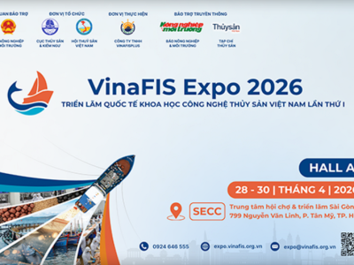 Sắp diễn ra Triển lãm Quốc tế Thủy sản Việt Nam – VinaFIS Expo 2026